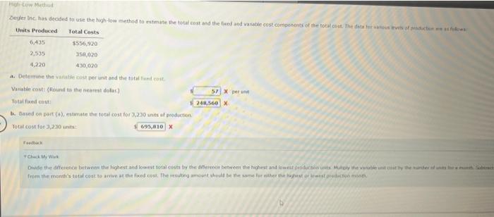  Variable costi (Hound tis the nearest dotar. x Totalfixed cent x