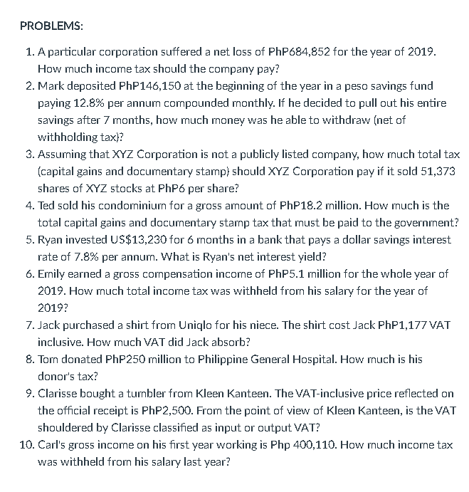 Law to answer the given problems Round your final answer to 2