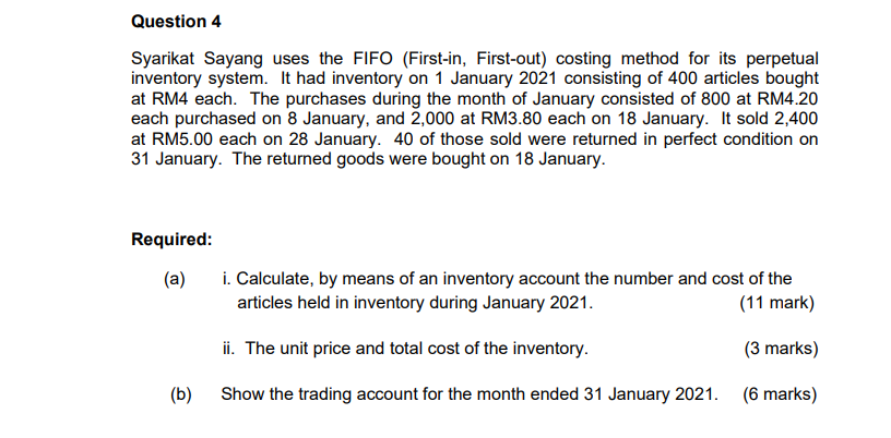 SUBJECT: Basic Accounting please show calculation, you may show in excel with
