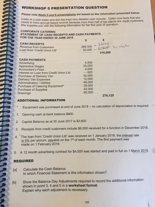 has prepared an income statement for the 12-month reporting period ended 30