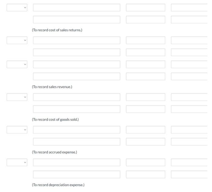 transactions occurred during December: Dec. 3 Purchased 7,600 units of inventory on