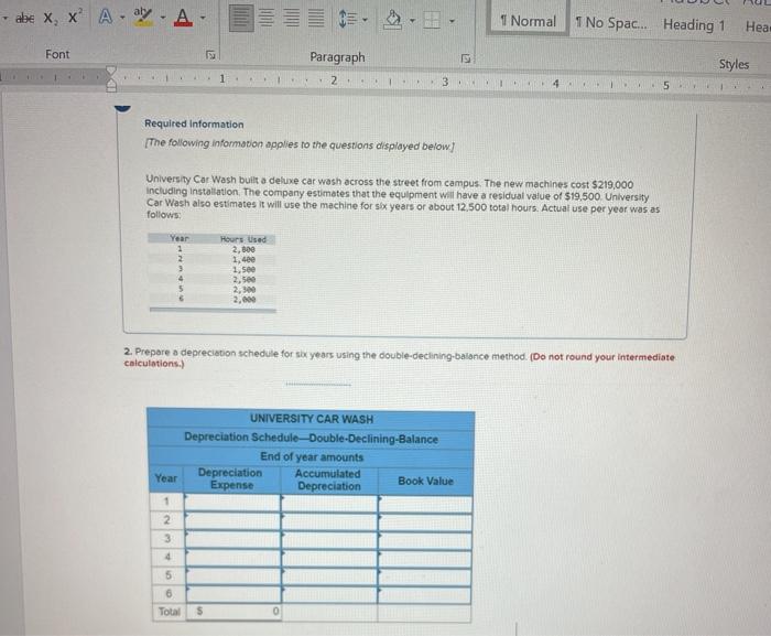  abe X, X A. ay. A. I Normal 1 No Spac...