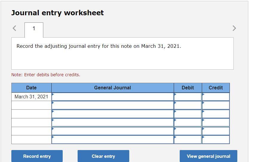 has a December 31 year-end and adjusts its accounts only at year-end.