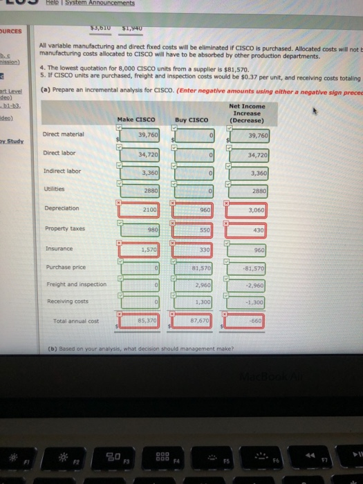 BACK NEXT Your answer is partially corect. Try again. The management of