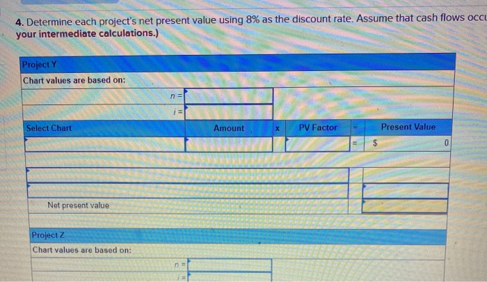 flows occur evenly throughout each year. (PV of $1. FV of $1.