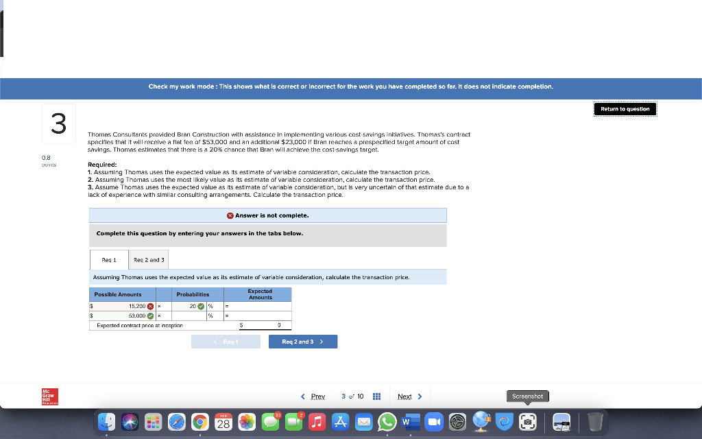 Thomas Consultants provided Bran Construction with assistance in implementing various cost-savings