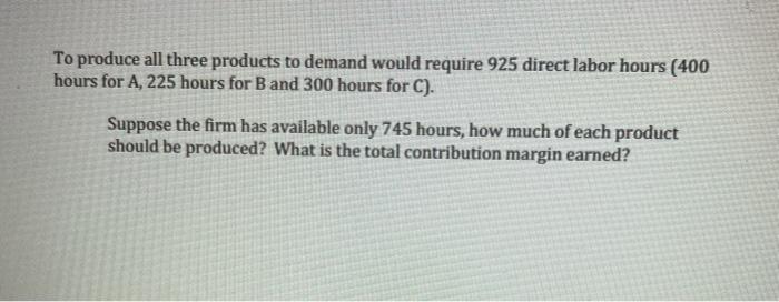 Segment Income Total Product A Product B Product Sales Revenue $ 100,000