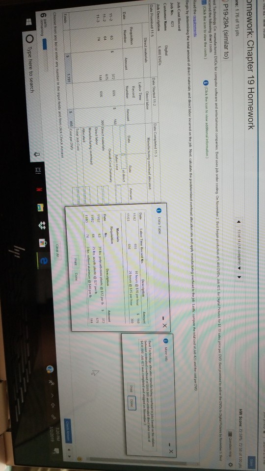 to jobs based on the relation between estimated overhead of $559,000 and