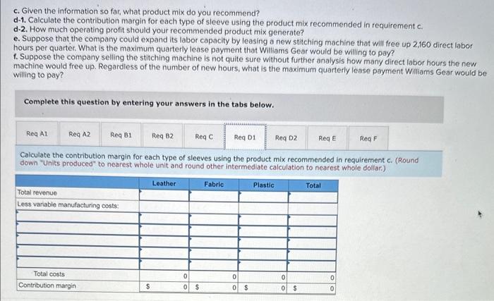 labor-hours per quarter caused by the physical layout of the production area.