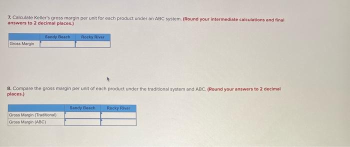 20.10 Direct labor cost per unit 14.30 18.30 Sales price per unit