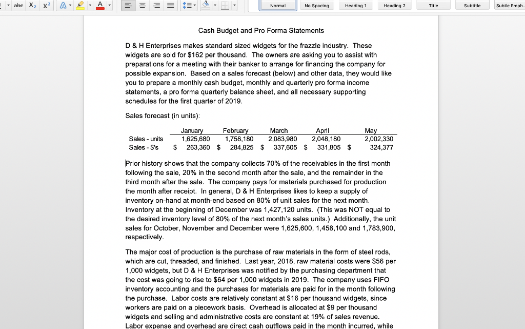  Normal No Spacing Heading1 Heading 2 Title Subtitle Subtle Emph Cash