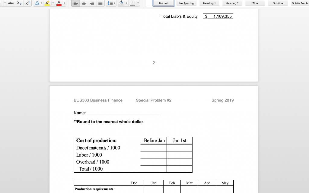 thousand. The owners are asking you to assist with preparations for a