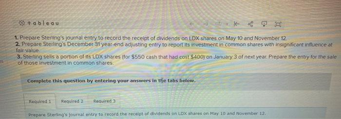 This is the first year Sterling had extra cash to invest in