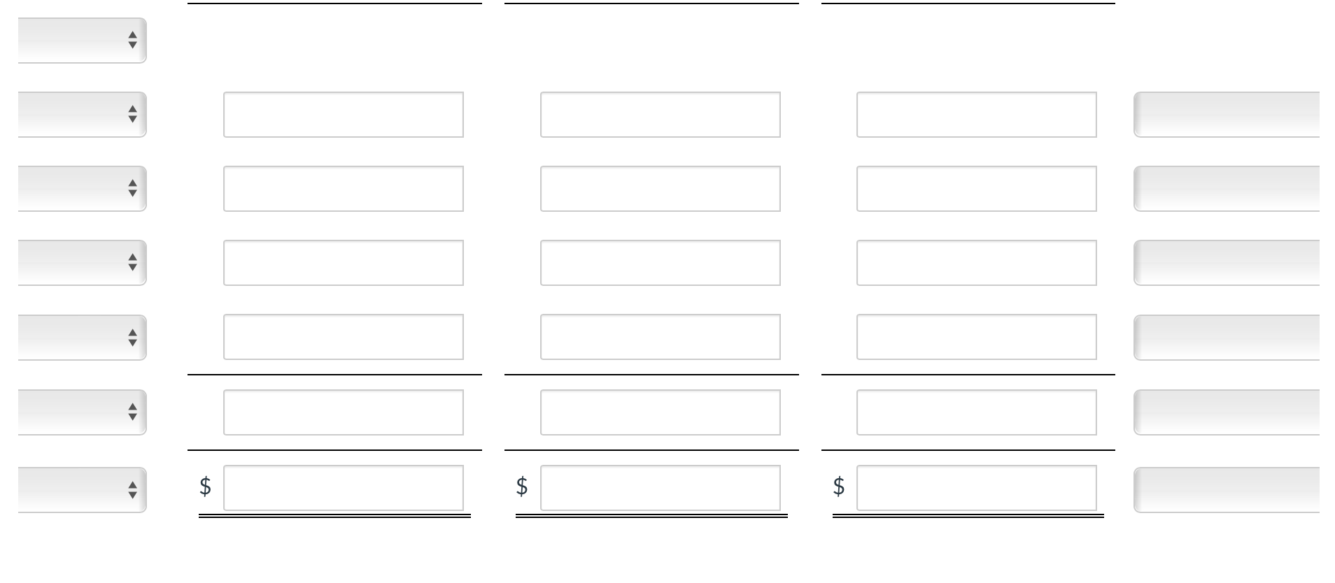 were indirect materials $14,310, indirect labor $10,070, utilities $9,222, and maintenance $5,300.