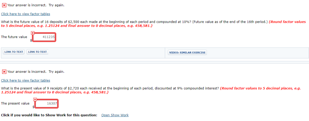 future value of 16 deposits of $2,500 each made at the beginning