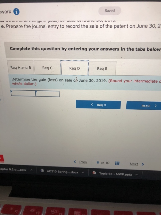 the remaining useful life was 7 years (with that new estimate being