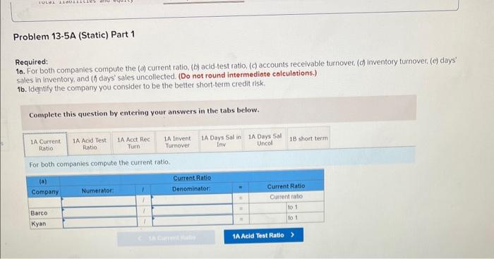 information applies to the questions displayed below.] Summary information from the financial