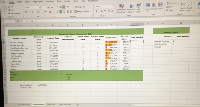  Help QuickBooks Review View Page Layout Formulas Data Draw Insert Fle