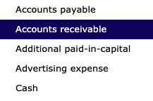comment. Options for blanks: E3-14 (Algo) Preparing an Income Statement LO3-5 At