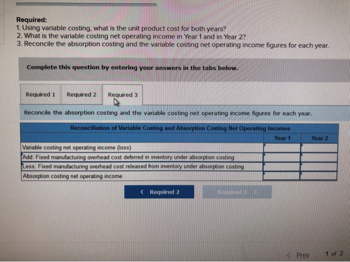 income as follows: Year $1,054,000 663,000 391, 000 302,000 Year 2 $1,674,000