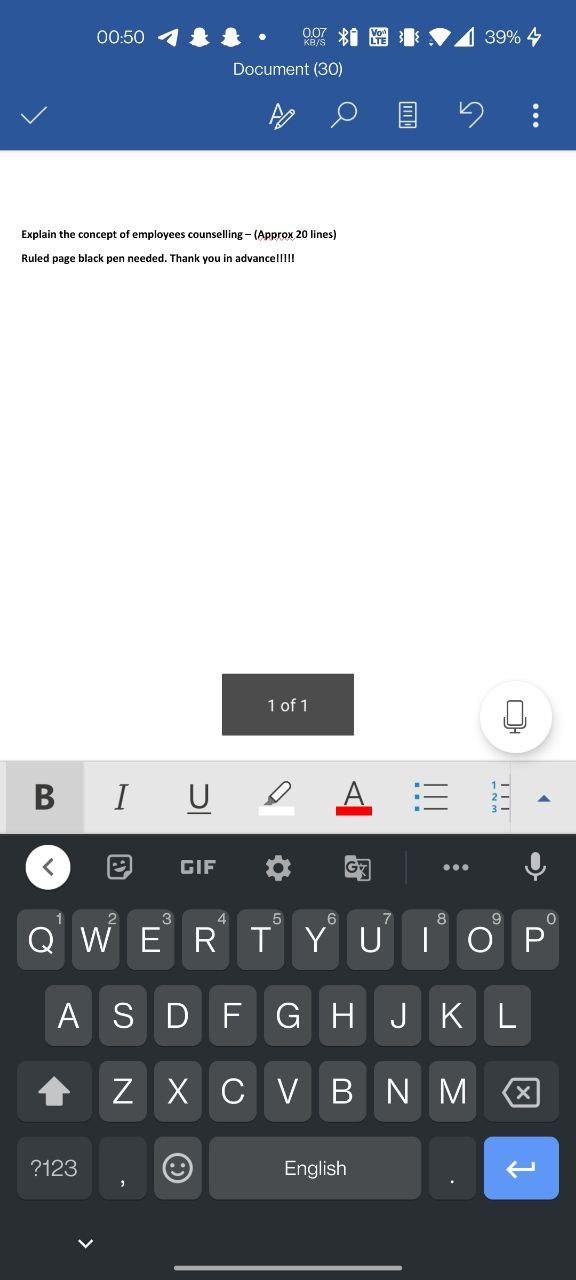  00:50 007 *1 leto 39% 4 Document (30) Explain the concept