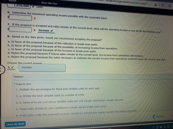 if the proposal is accepted and sales remain at the current level,