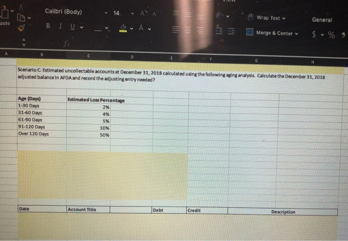 Review Page Layou Home Insert Draw 14 IB Calibri (Body) Paste BI