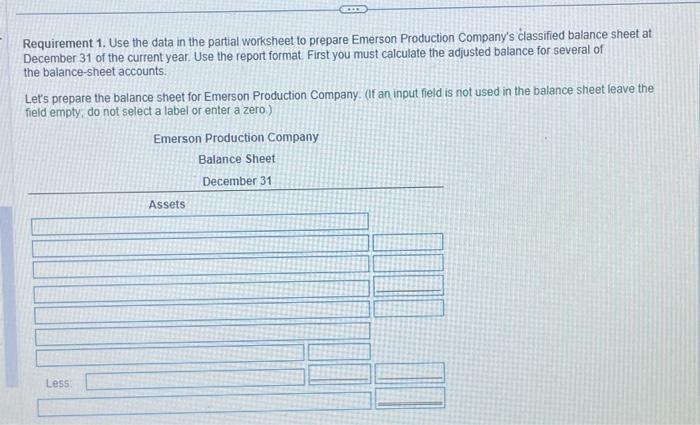 Production Company's net working capital, current ratio, and debt ratio at December