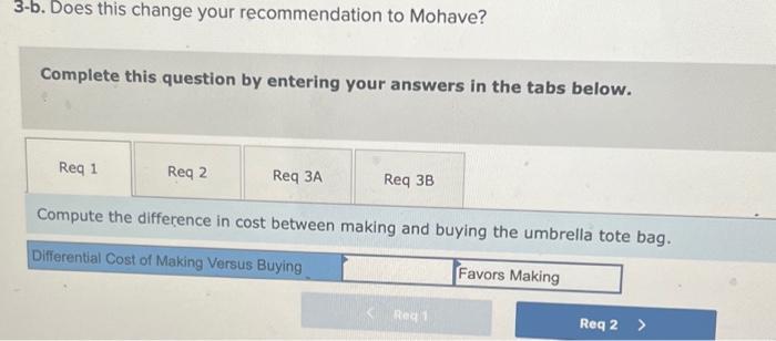by entering your answers in the tabs below. Compute the difference in