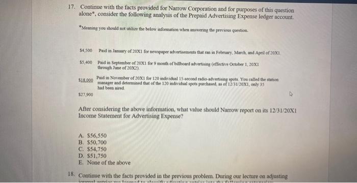 the below information when answering the previous question. 54,500 Paid in January