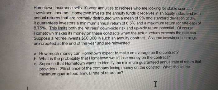 H III Hometown Insurance Company Account Beginning Actual Ending 8 Balance Interest
