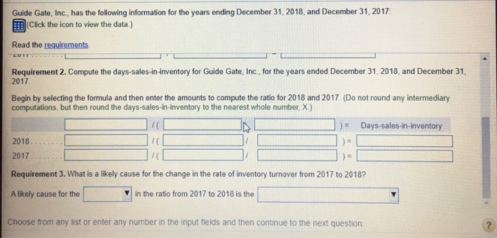 250,000 December 31 cting the fil places, $ $ entory turnover 13,000