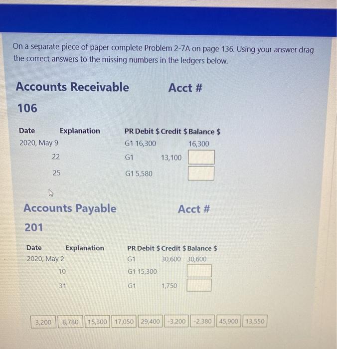 4, 5, 6 CHECK FIGURE: 4. Total Dr. = $176,230 Elizabeth Wong