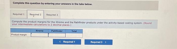 intermediate calculations to 2 decimal places.) Smoky Mountain Corporation makes two types