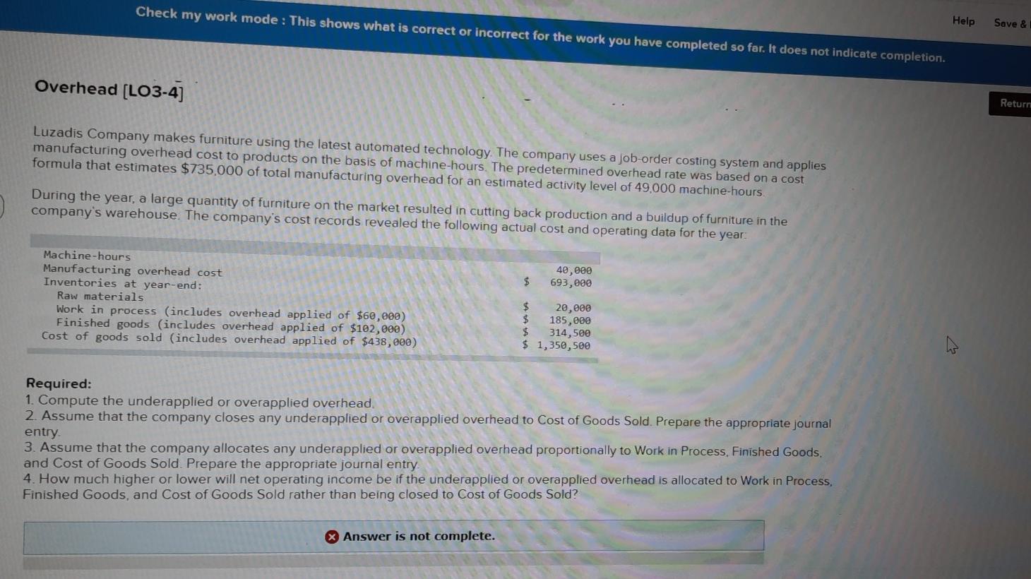 I really need help with 3 & 4! thanks so much