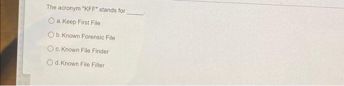 on your evidence drive or image files to see whether they contain