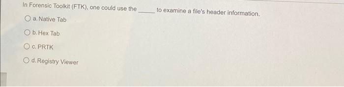O c. Steganography Od. Marking bad clusters attacks use every possible letter,