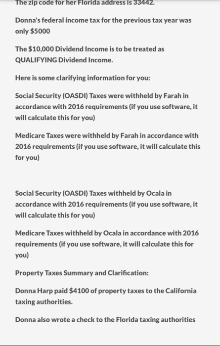 Los Angeles, California. In June, she accepted a new job with Ocala