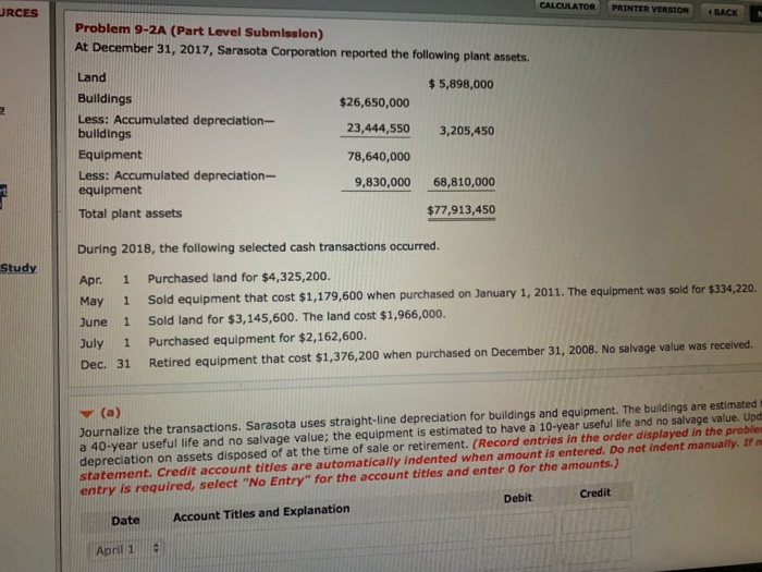  Can you please assist me with this problem CALCULATOR PRINTER VERSION