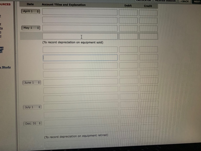| BACK Problem 9-2A (Part Level Submission) At December 31, 2017, Sarasota