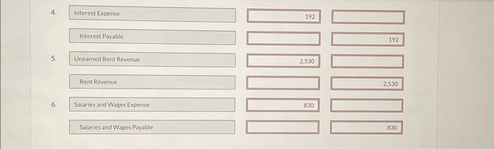 May 31. 3. Annual depreciation is $3,720 on the building and $3,120