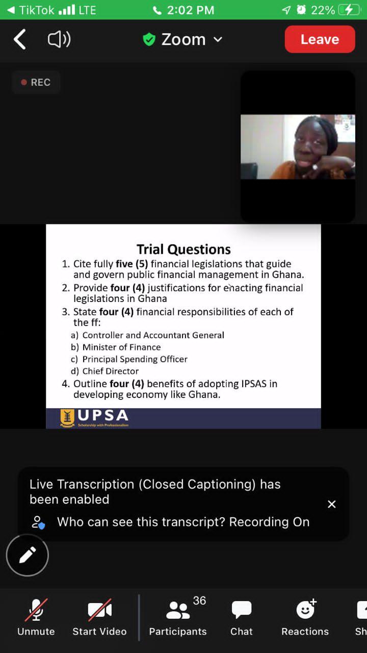 1. Cite fully five (5) financial legislations that guide and govern