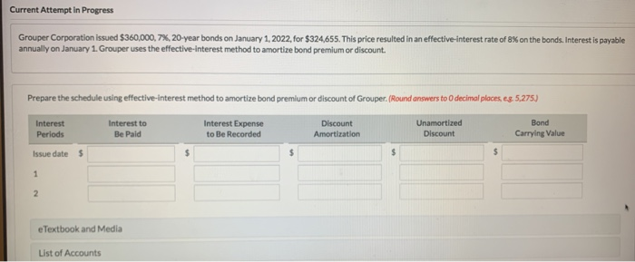 Question 1 -Prepare the schedule using effective-interest method to amortize bond