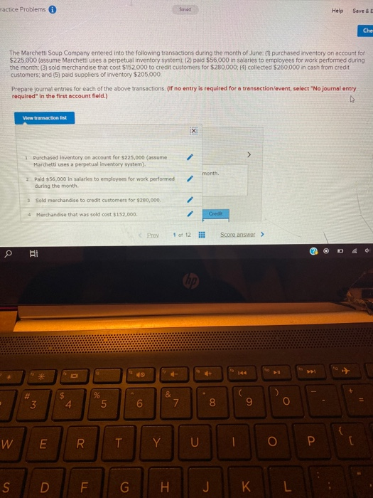  Tactice Problems Saved Help Save Che The Marchetti Soup Company entered