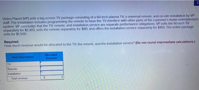 The installation includes programming the remote to have the TV interface with