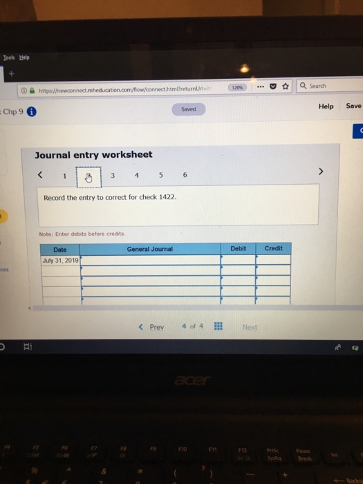 account in the general ledger was $13,687 noted the following differences between