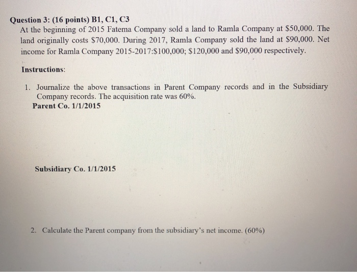 In a question there are three branches, 1,2,3 Sorry there are