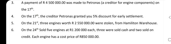 Florence. Mr Hamilton will be coming down to the factory tomorrow and