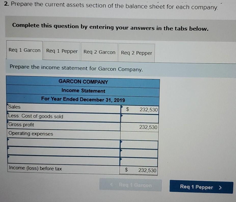 i'll thumb up Required information [The following information applies to the questions