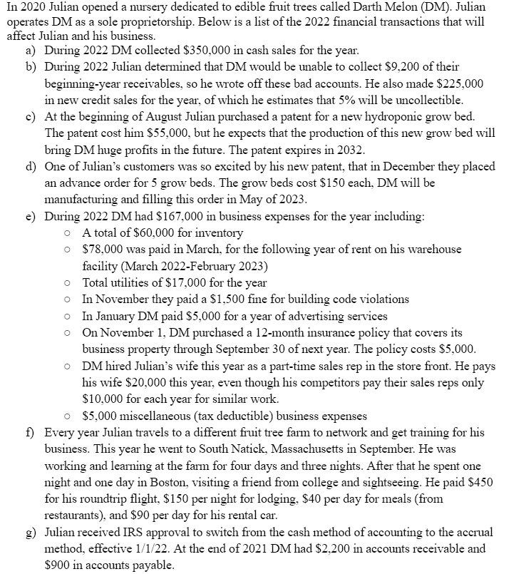 Using the information above complete the following: In 2 U operates